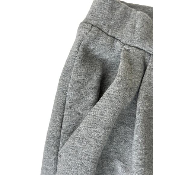 Demylee High Rise Sweatpants Gray Slash Pockets Leisure Casual Activewear M - Picture 4 of 10